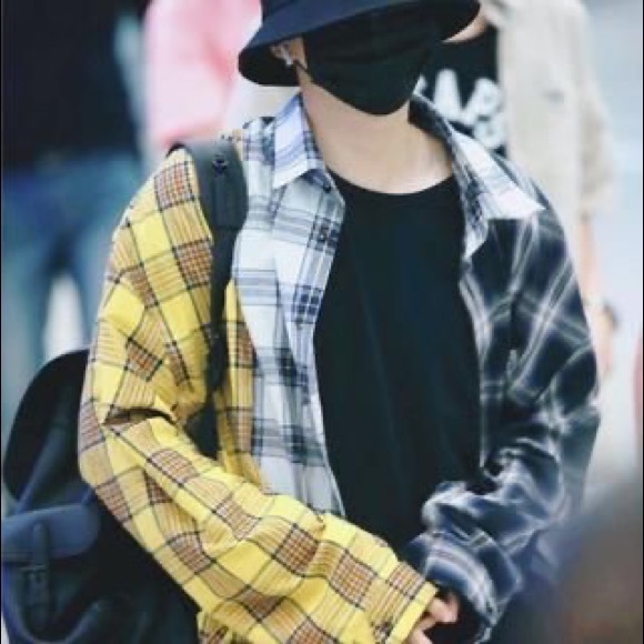 Jungkook and yoongi bts flannel - Picture 2 of 6